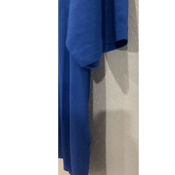 NWOT Stripes Gas Station Men XL Uniform Polo Blue Shirt Top Employee Logo Store - Picture 9 of 9